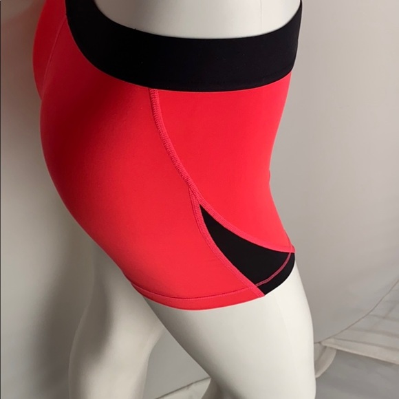 Nike Pro Racer pink and black athletic compression shorts 890222-617 - Picture 4 of 13